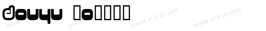 Douyu 20字体转换
